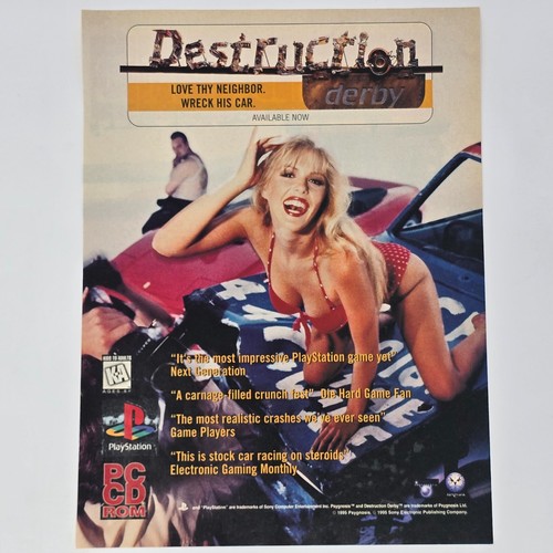 Destruction derby playstation - destruction,
