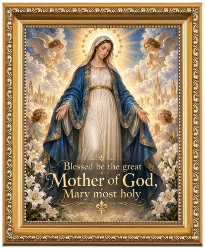 Blessed the great mother of - blessed,