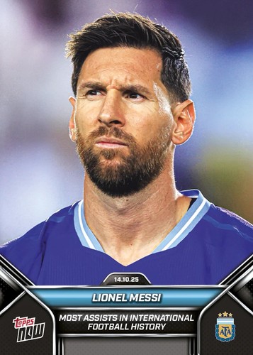 Topps now 2025 - now, argentina