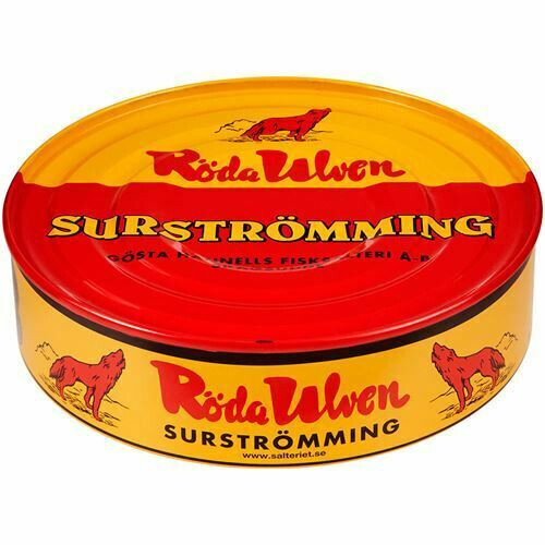 Röda ulven surstromming - röda,